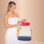 Mochila Feminina Couro Jade - Colorida - Imagem 4