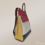 Mochila Feminina Couro Jade - Colorida - Imagem 7