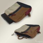 Mochila de Couro Luna com espaço para Notebook - Caramelo/Marf/Mari/Vin - Imagem 6