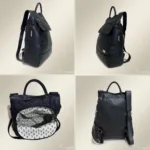 Mochila de Couro Feminina Jade - Preta - Imagem 6