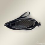 Bolsa Transfersal de Couro Laura - Preta - Imagem 7