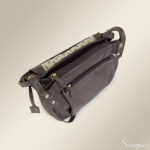 Bolsa de Couro Feminina Transversal Julia - Marrom - Imagem 4