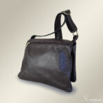 Bolsa Transversal Feminina de Couro Stela - Café - Imagem 4