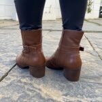 Bota de Couro Feminina Cano Curto 155.081 Havana - Imagem 3