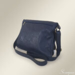 Bolsa Transversal Feminina de Couro Stela - Marinho - Imagem 4