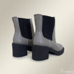 Bota Feminina de Couro 1020 - Cinza - Imagem 3