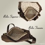 Bolsa Transversal Feminina de Couro Stela - Café - Imagem 5