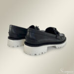 Mocassim Feminino de Couro Tratorado 230 - Preto - Imagem 2