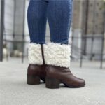 Bota de Couro Com Pelo 155.088 Whisky - Imagem 2