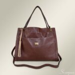 Bolsa de Couro Feminina Geovana - Pinhão - Imagem 2