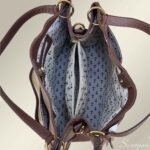 Bolsa de Couro Feminina Geovana - Pinhão - Imagem 5