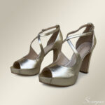 Sandália de Festa Metalizada Ouro - DV86786096 - Imagem 4