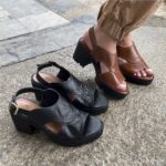 Sandália Tratorada Couro 132.096 - Preto - Imagem 4