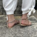 Rasteirinha com Strass  Champanhe - RR159 - Imagem 2