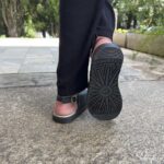 Sandália Flat Couro Feminina Preta 163.110 - Imagem 3