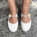 Sapatilha Feminina de Couro Off - 401-0031 - Imagem 4