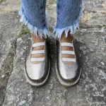 Sapatilha Casual Feminina Prata Velha - 401-0032 - Imagem 3