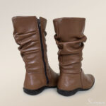 Bota Cano Médio Couro - Havana - 350B - Imagem 5