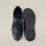 Tênis Feminino Casual em Couro Preto - 151.077 - Imagem 5