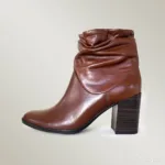 Bota Feminina de Couro Havana - 1619 - Imagem 2