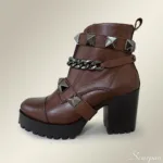 Coturno Feminino de Couro 1725 - Havana - Imagem 2