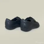 Tênis Feminino Casual em Couro Preto - 151.077 - Imagem 4