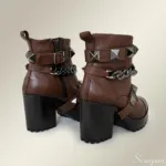 Coturno Feminino de Couro 1725 - Havana - Imagem 3