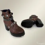 Coturno Feminino de Couro 1725 - Havana - Imagem 4