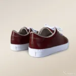 Tênis Feminino de Couro Vinho - 776 - Imagem 2