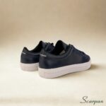 Tênis Feminino de Couro Marinho - 776 - Imagem 3