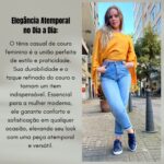 Tênis Feminino de Couro Marinho - 776 - Imagem 7