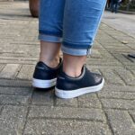 Tênis Feminino de Couro Marinho - 776 - Imagem 5