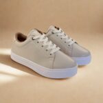 Tênis Feminino de Couro Off White - 776 - Imagem 2