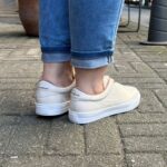 Tênis Feminino de Couro Off White - 776 - Imagem 5