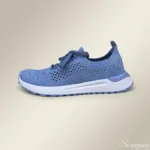 Tênis Casual Feminino Meia 2205 Azul Ceu - Imagem 2