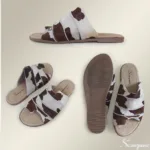 Sandália Rasteira de Couro Vaca - 172.118 - Imagem 3