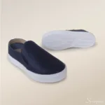 Tênis Slip On de Couro  Azul Marinho - 153.092 - Imagem 6