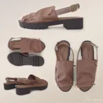 Sandália Tratorada Avarca Conhaque - 120-021 - Imagem 4