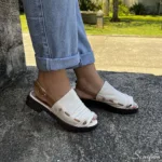 Sandália Tratorada Avarca Off White - 120-021 - Imagem 2