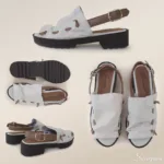 Sandália Tratorada Avarca Off White - 120-021 - Imagem 5