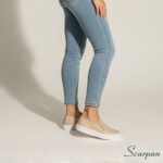 Tênis Slip On de Couro Off White - 153.092 - Imagem 4