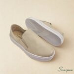 Tênis Slip On de Couro Off White - 153.092 - Imagem 3