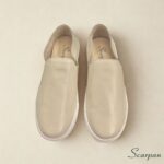 Tênis Slip On de Couro Off White - 153.092 - Imagem 9