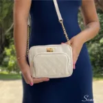 Bolsa Pequena Tira Colo Maju - Marfim - Imagem 2