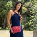 Bolsa Pequena Tira Colo Maju - Rosa - Imagem 2
