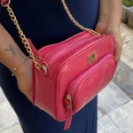Bolsa Pequena Tira Colo Maju - Rosa - Imagem 3