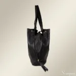 Bolsa de Couro Feminina Camila - Preto - Imagem 4
