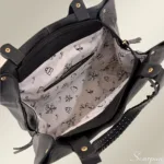 Bolsa de Couro Feminina Camila - Preto - Imagem 6