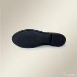 Bota Feminina de Couro Salto Baixo Cafe - C513 - Imagem 4