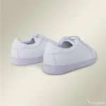 Tênis Feminino em Couro Branco - 181.143 - Imagem 5